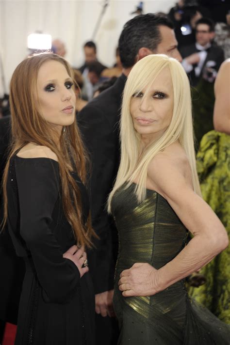 donatella versace personality|donatella versace children.